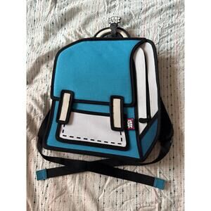 NWT JUMP FROM PAPER BACKPACK SPACEMAN JUNIOR AIRY BLUE KIDS NEW
